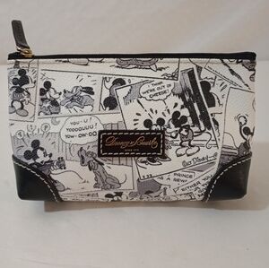 Dooney & Bourke Disney Mickey Mouse comic strip cosmetic case